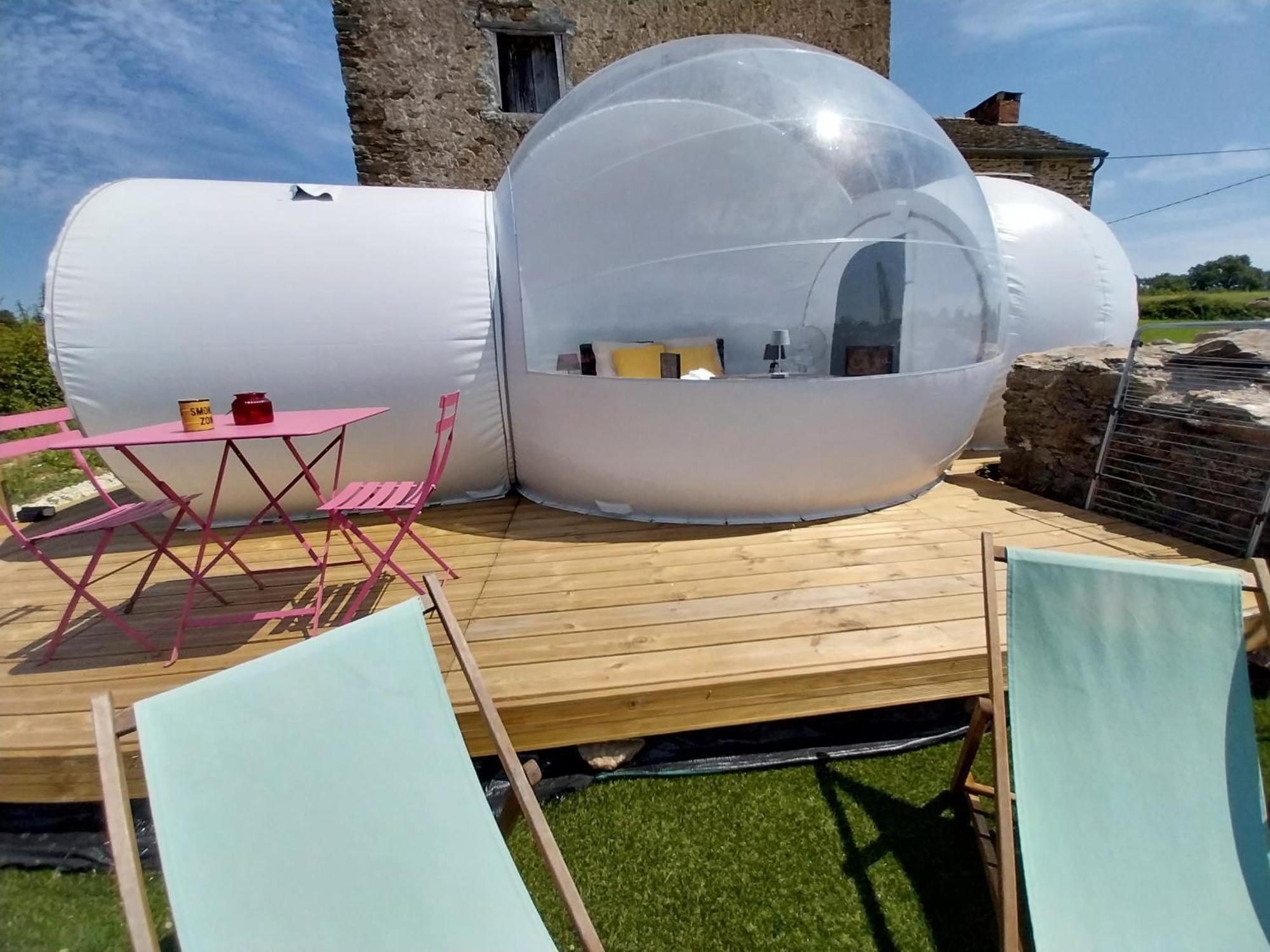 Отель La Bubble La Salvetat-Peyrales Экстерьер фото