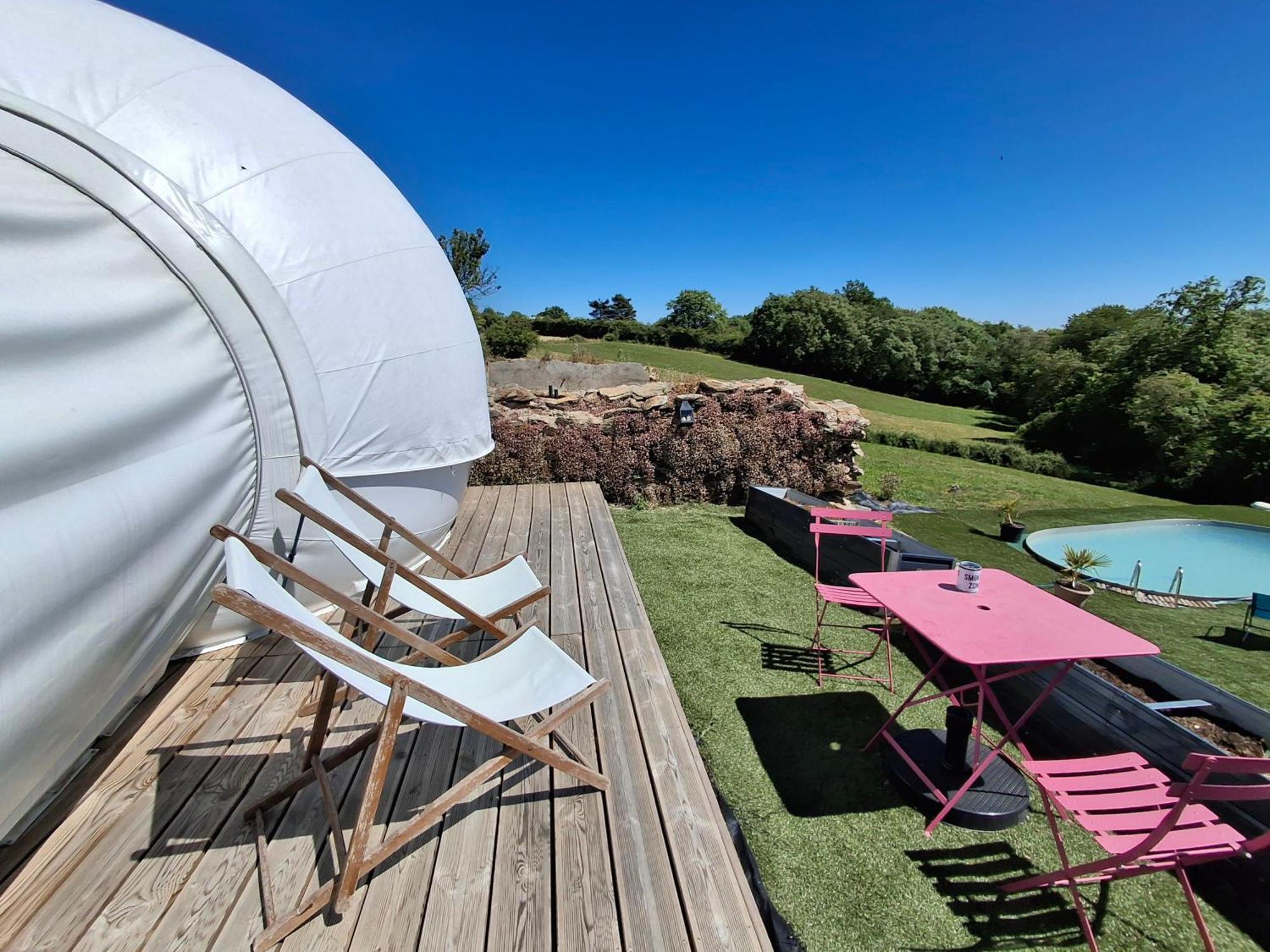 Отель La Bubble La Salvetat-Peyrales Экстерьер фото